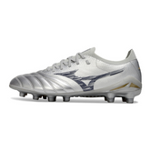 Botas de fútbol Mizuno Morelia Neo IV Elite FG Silver Field