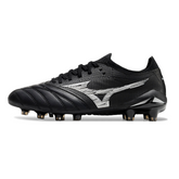 Botas de fútbol Mizuno Morelia Neo IV Elite FG en blanco y negro