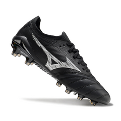 Botas de fútbol Mizuno Morelia Neo IV Elite FG en blanco y negro