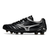 Botas de fútbol Mizuno Morelia Neo IV Pro FG en blanco y negro