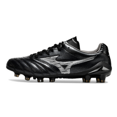 Botas de fútbol Mizuno Morelia Neo IV Pro FG en blanco y negro