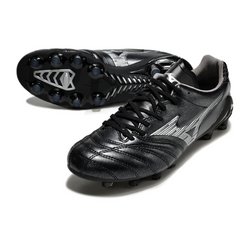 Botas de fútbol Mizuno Morelia Neo IV Pro FG en blanco y negro