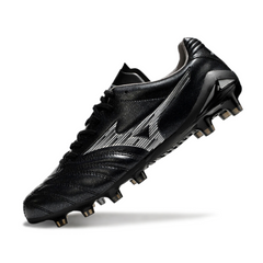 Botas de fútbol Mizuno Morelia Neo IV Pro FG en blanco y negro