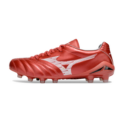 Chuteira Campo Mizuno Morelia Neo IV Pro FG Vermelha