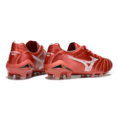 Chuteira Campo Mizuno Morelia Neo IV Pro FG Vermelha