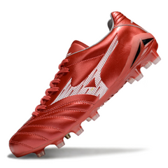 Chuteira Campo Mizuno Morelia Neo IV Pro FG Vermelha