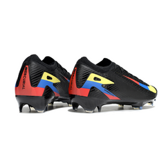Nike Air Zoom Mercurial Vapor 16 Elite FG Black, Yellow, Blue and Red Football Boots