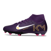 Chuteira Campo Nike Air Zoom Mercurial Superfly 10 Academy FG Mbappé Roxa Pack