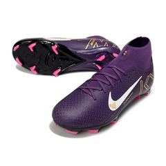 Chuteira Campo FG Nike Air Zoom Mercurial Superfly 10 Academy Pack Roxo