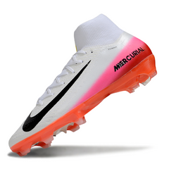 Nike Air Zoom Mercurial Superfly 10 Elite FG White and Red Football Boots