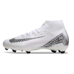 Nike Air Zoom Mercurial Superfly 10 Academy FG - White and Black