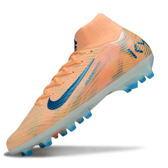 Chuteira Campo Nike Air Zoom Mercurial Superfly 10 Elite AG Mbappe Laranja Pack