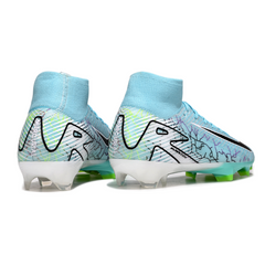 Chuteira Campo FG Nike Air Zoom Mercurial Superfly 10 Elite Azul-Clara