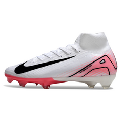 Nike Air Zoom Mercurial Superfly 10 Elite FG White and Light Pink Football Boots