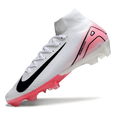 Nike Air Zoom Mercurial Superfly 10 Elite FG White and Light Pink Football Boots