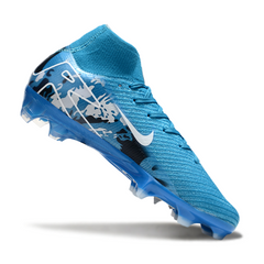 Chuteira Campo FG Nike Air Zoom Mercurial Superfly 10 Elite Azul