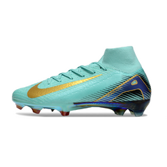 Nike Air Zoom Mercurial Superfly 10 Elite FG Soccer Cleats Light Blue