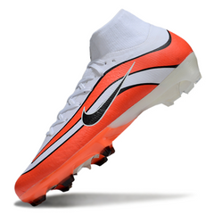 Nike Air Zoom Mercurial Superfly 10 Elite FG White and Red Football Boots