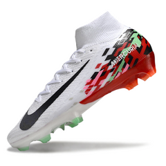 Nike Air Zoom Mercurial Superfly 10 Elite FG White, Red and Black Football Boots