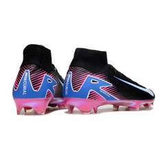 Chuteira Campo FG Nike Air Zoom Mercurial Superfly 10 Elite Preta e Rosa