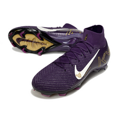 Chuteira Campo FG Nike Air Zoom Mercurial Superfly 10 Elite Pack Roxo Mbappe