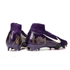 Chuteira Campo FG Nike Air Zoom Mercurial Superfly 10 Elite Pack Roxo Mbappe