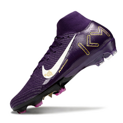 Chuteira Campo FG Nike Air Zoom Mercurial Superfly 10 Elite Pack Roxo Mbappe