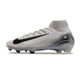Nike Air Zoom Mercurial Superfly 10 Elite FG Soccer Cleats Grey