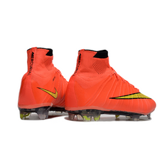 Chuteira Campo Nike Mercurial Superfly 4 Elite FG Laranja