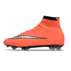 Chuteira Campo Nike Mercurial Superfly 4 Elite FG Rosa Salmão