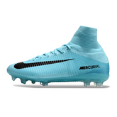 Chuteira Campo FG Nike Mercurial Superfly 5 Elite Azul-Clara