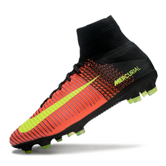 Chuteira Campo Nike Mercurial Superfly 5 Elite FG Laranja, Rosa e Preta