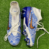 Botas de fútbol Nike Zoom Mercurial Superfly 9 Elite FG Azul CR7 Talla 38