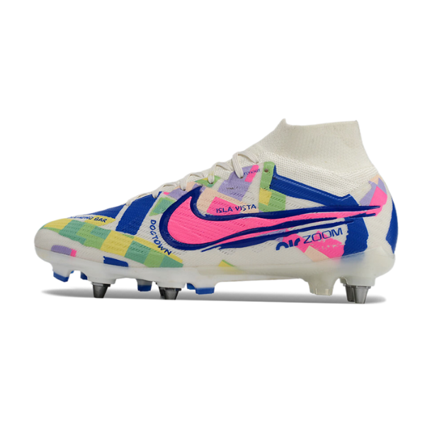 Chuteira Campo Nike Zoom Mercurial Superfly 9 Elite SG Trava Mista SolCal Pack - VENI Futebol