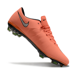 Chuteira Campo FG Nike Air Zoom Mercurial Vapor 10 Elite Rosa-Salmão