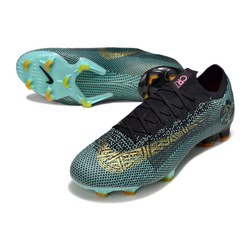 Nike Zoom Mercurial Vapor 13 Elite FG Cristiano Ronaldo Black and Green Football Boots