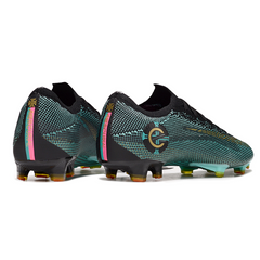 Nike Zoom Mercurial Vapor 13 Elite FG Cristiano Ronaldo Black and Green Football Boots