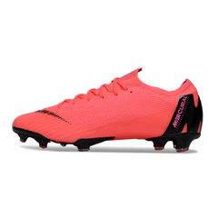Nike Zoom Mercurial Vapor 13 Elite FG Soccer Cleats - Salmon Pink and Black