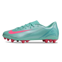 Chuteira Campo Sintético AG Nike Zoom Mercurial Vapor 16 Academy Azul-Clara e Rosa
