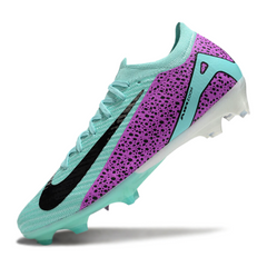 Chuteira Campo FG Nike Air Zoom Mercurial Vapor 16 Elite Azul-Clara e Roxa