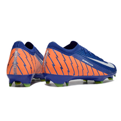 Chuteira Campo Nike Air Zoom Mercurial Vapor 16 Elite FG Azul e Laranja