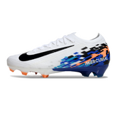 Nike Air Zoom Mercurial Vapor 16 Elite FG White and Blue Football Boots