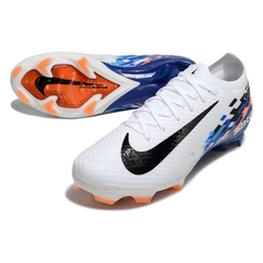 Nike Air Zoom Mercurial Vapor 16 Elite FG White and Blue Football Boots