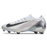 Nike Air Zoom Mercurial Vapor 16 Elite FG White and Grey Football Boots