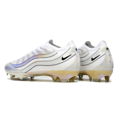 Chuteira Campo Nike Air Zoom Mercurial Vapor 16 Elite FG Air Max 95 Branca Holográfica
