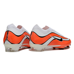 Chuteira Campo Nike Air Zoom Mercurial Vapor 16 Elite FG Cinza e Laranja