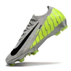 Chuteira Campo FG Nike Air Zoom Mercurial Vapor 16 Elite Cinza e Verde