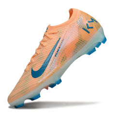 Chuteira Campo Nike Air Zoom Mercurial Vapor 16 Elite FG Mbappe Laranja Pack