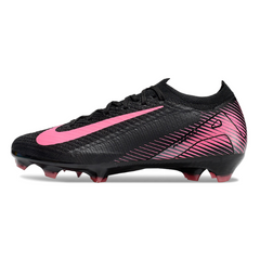 Chuteira Campo FG Nike Air Zoom Mercurial Vapor 16 Elite Preta e Rosa