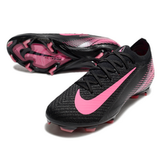 Chuteira Campo Nike Air Zoom Mercurial Vapor 16 Elite FG Preto e Rosa